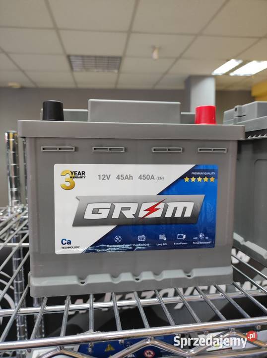 Akumulator GROM Premium 45Ah 450A EN DTR Opole