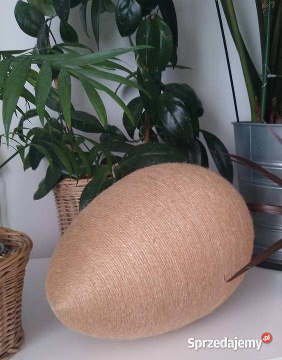 Jajko Duże Egg Jajo styropianowe 30 sznurek juta Gdańsk