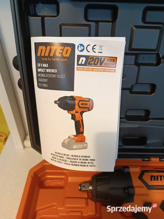 Klucz udarowy akumulatorowy Niteo 200 300 400 Nm Kędzierzyn-Koźle