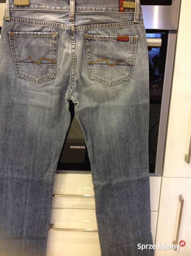 Spodnie dzwony jeans damskie For all mankind r Nowa Sól