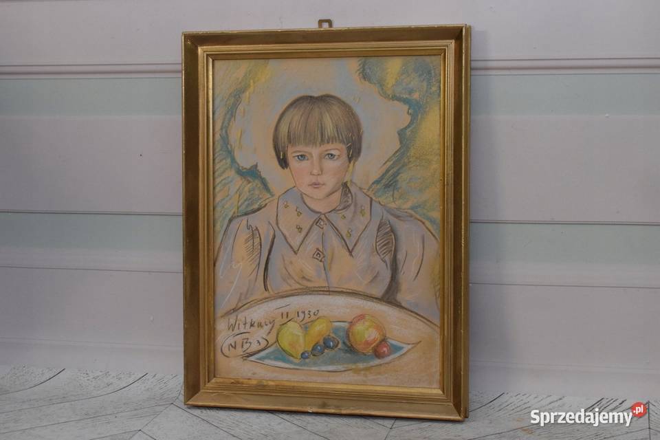 I Witkiewicz Witkacy 1930 Portret Chłopca Malarstwo Kraków sprzedam