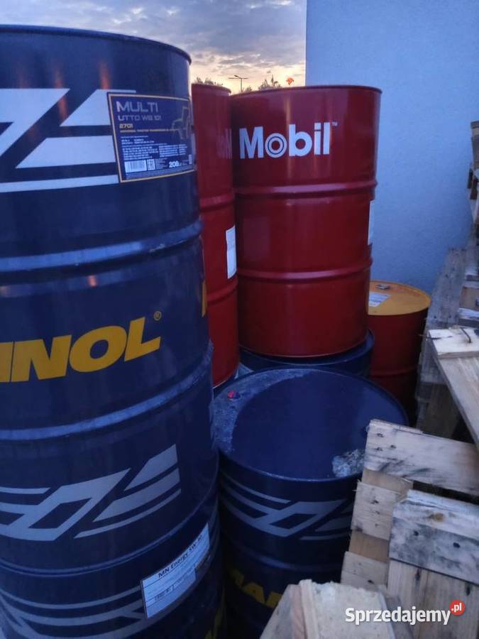 BECZKI OLEJU MOBIL itp Zbiorniki na płyny
