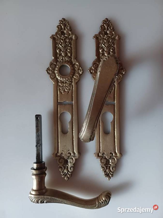 Klamki i szyldy mosiężne Poznań