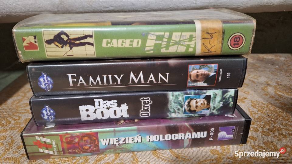 Kasety vhs 25 Tytułów Grodzisk Mazowiecki