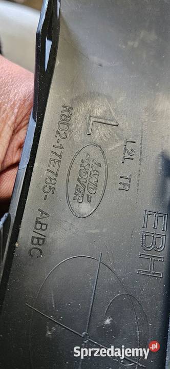 LAND ROVER EVOQUE II LISTWA LEWA ZDERZAKA PRZÓD