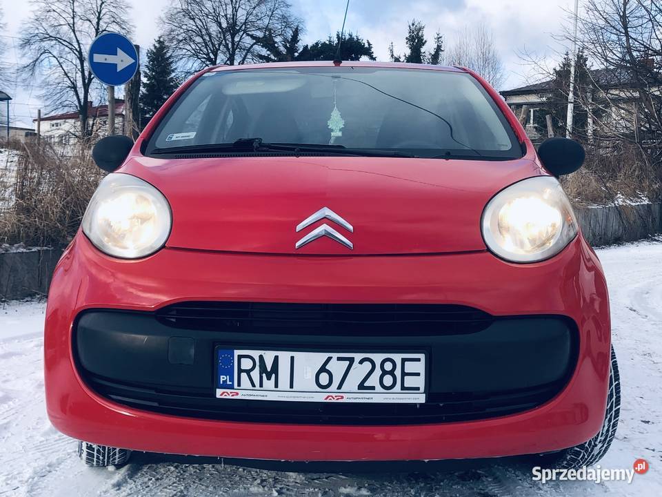 Citron C1 10 VVTi 68 5drzwi czerwień Meksykańska Przeworsk