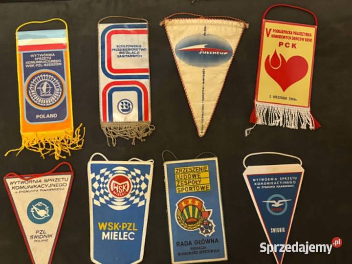 24 przywieszki z czasów PRLu Krosno