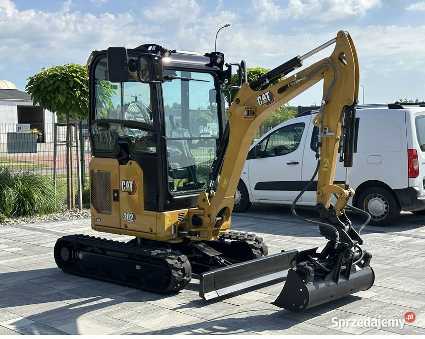FABRYCZNIE NOWA MINIKOPARKA CATERPILLAR 302 CR