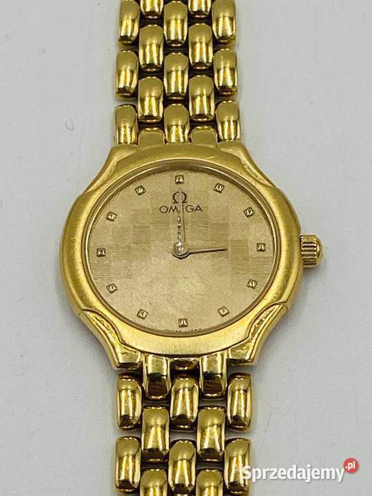 Omega De Ville 18k złoto 1980 18k złoto wielkopolskie Wagowo