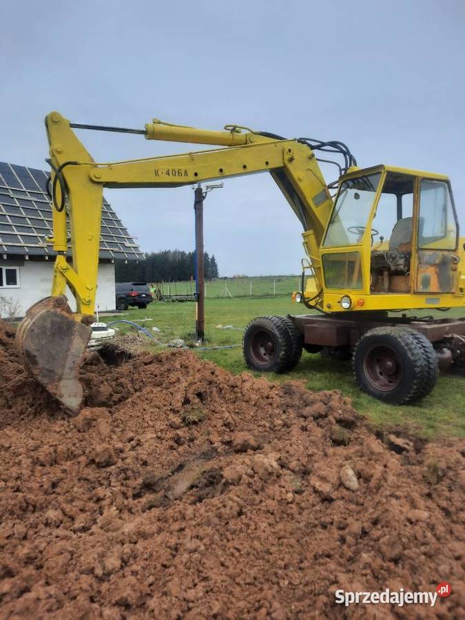 Koparka Kołowa Waryński K406 nie warmińsko-mazurskie Giżycko