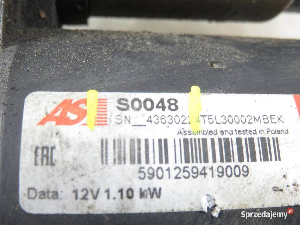 ROZRUSZNIK FORD GALAXY I WGR 23 16V E5SB S0048 Motoryzacja małopolskie