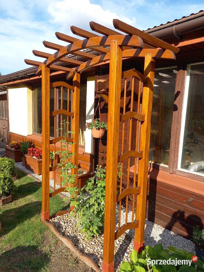 PERGOLA OGRODOWA TREJAŻ PERGOLE PERGOLE OGRODOWE Pergole i trejaże