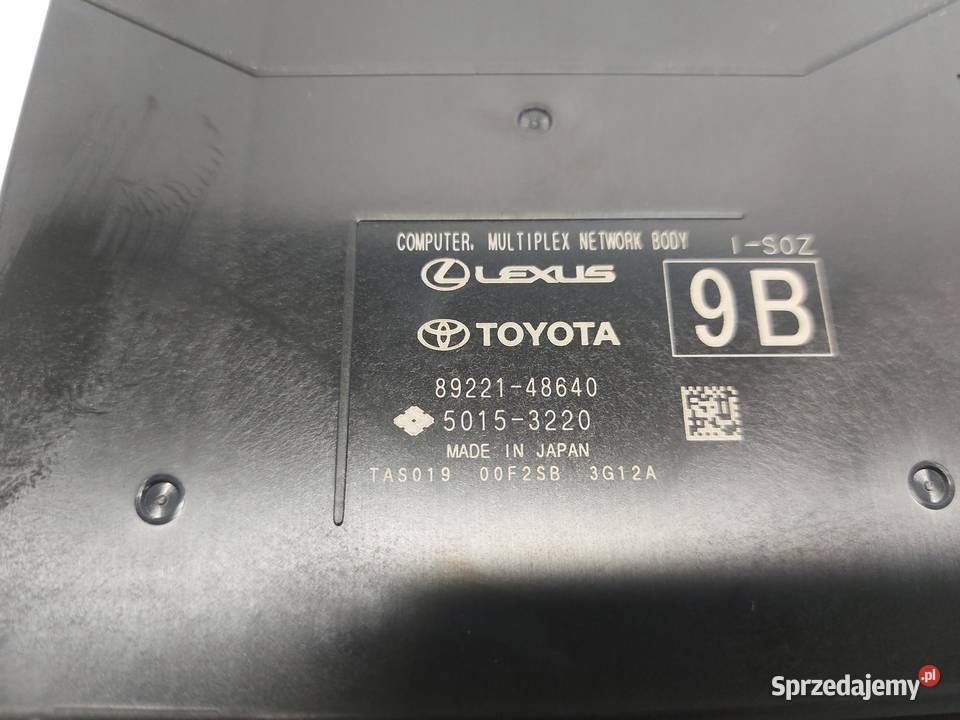 LEXUS RX500H V 5 2023 MODUŁ STEROWNIK 8922148640 Komputery dolnośląskie