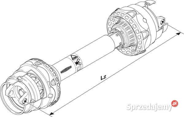 Wał przegubowy szerokokątny PWZ58013605910653 sprzedam