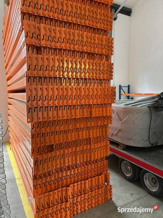 Regały magazynowe paletowe przemysłowe belki Magazynowanie Tarnów