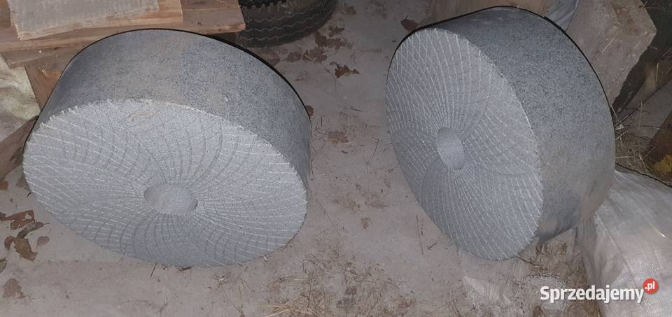 Żarna kamienie do mielenia zboża mąka nowe Rolnictwo Garcz