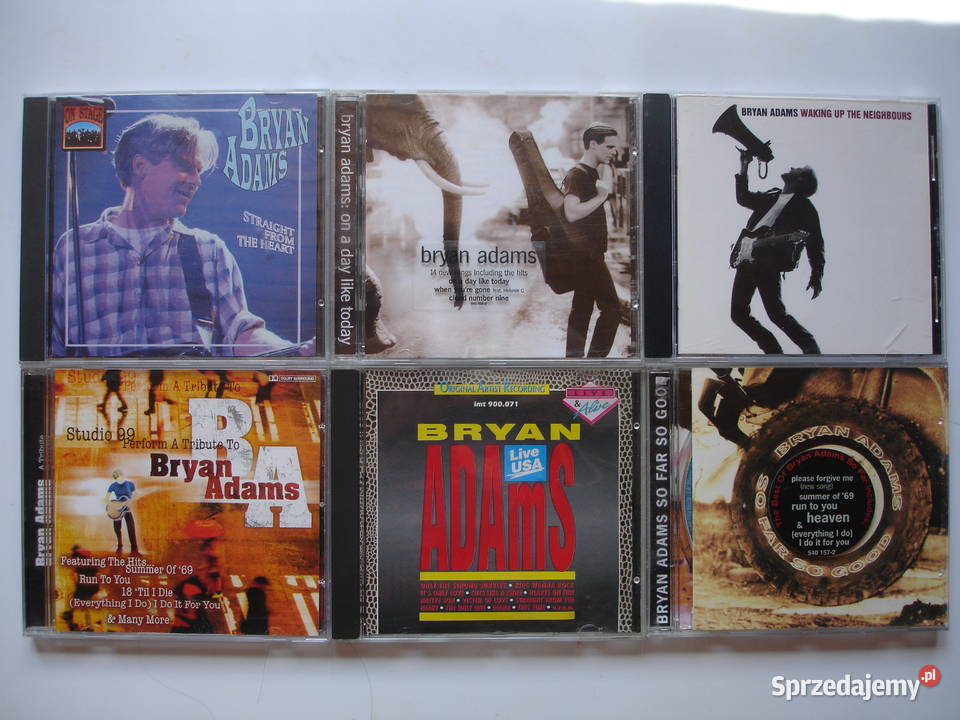 BRYAN ADAMS płyty CD pop Zielona Góra sprzedam