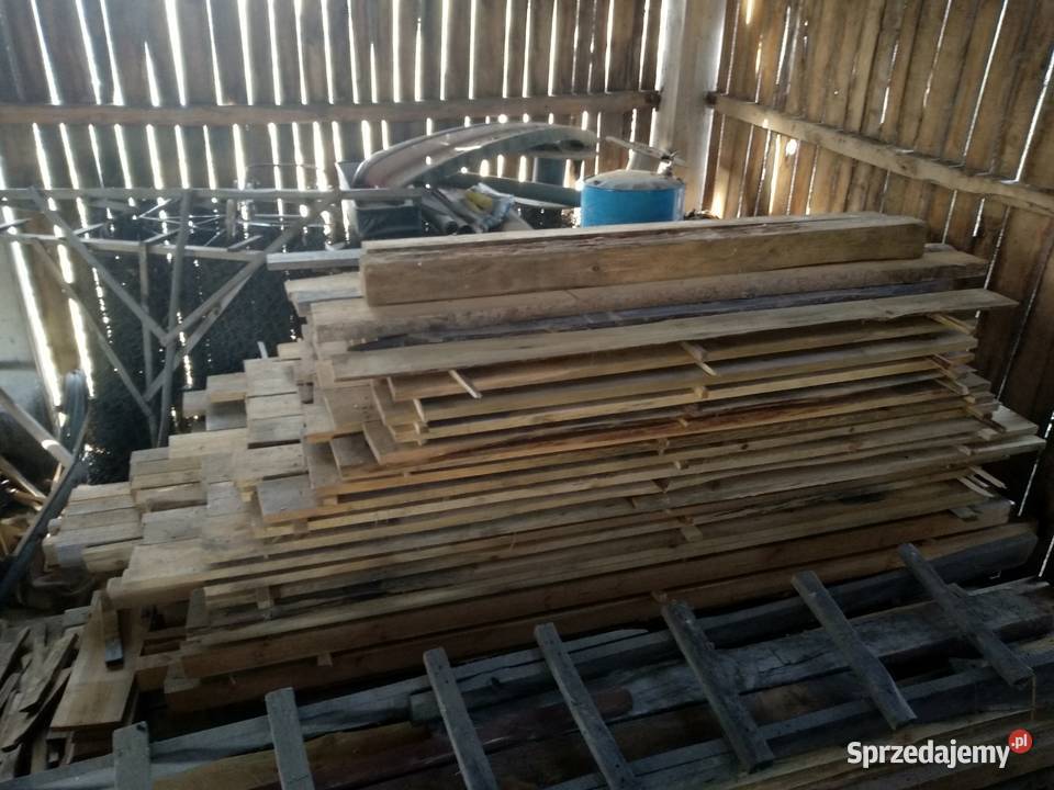 Deski i bale sosnowe suche sezonowane Lublin sprzedam
