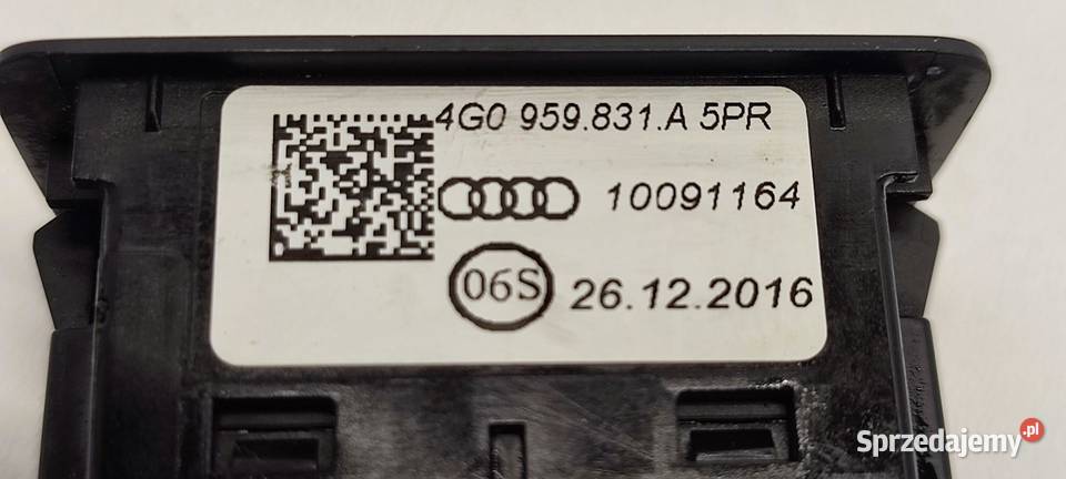 AUDI A6 C7 PRZYCISK OTWIERANIA KLAPY 4G0959831A
