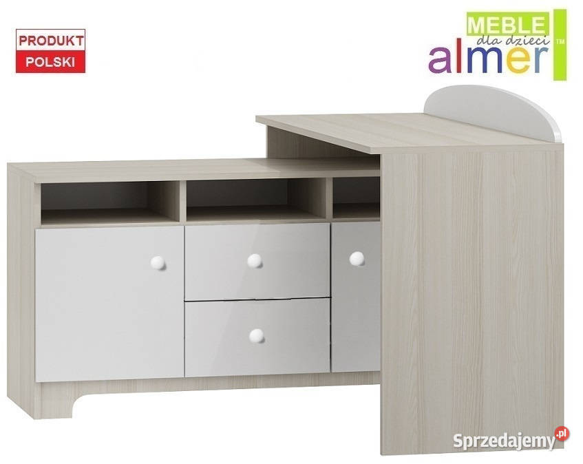 NORDI II NB16 biurko narożne dziecka 120x120 w74 Sokółka