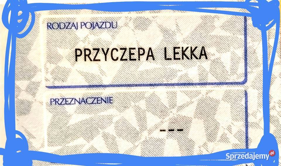 Sam przyczepa 750 przyczepka Kielce