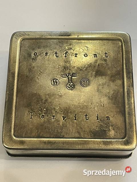 Pudełko na tytoń Wehrmacht Aufmarsch Abschnitt Kraków