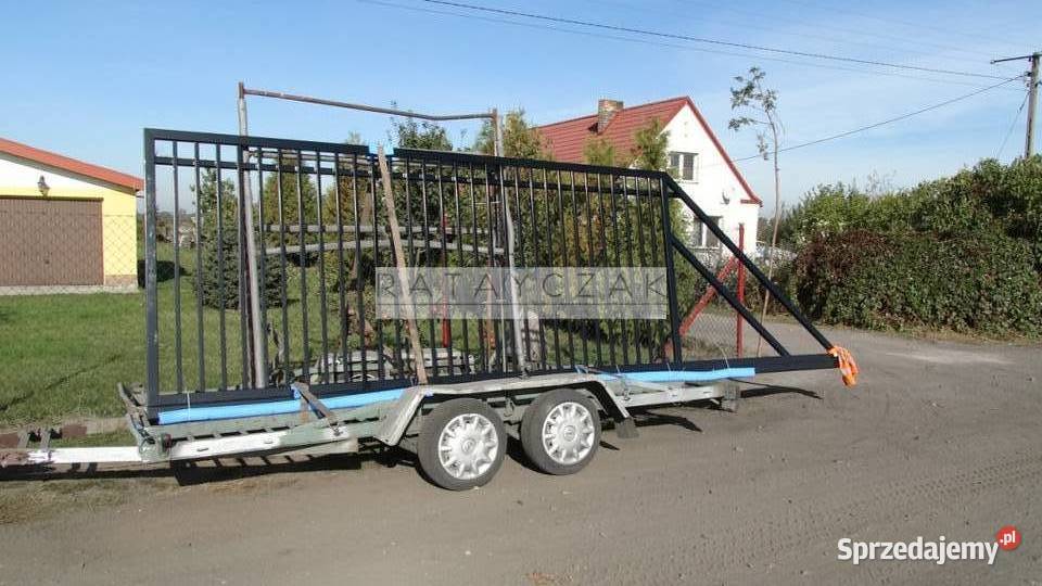 Nowoczesne ogrodzenia palisadowe prosto