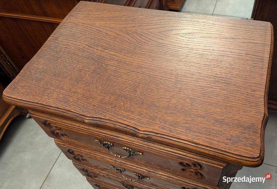 Dębowa szyfonierakomoda ludwikowskasklep Dąbrowa Dąbrowa Górnicza sprzedam