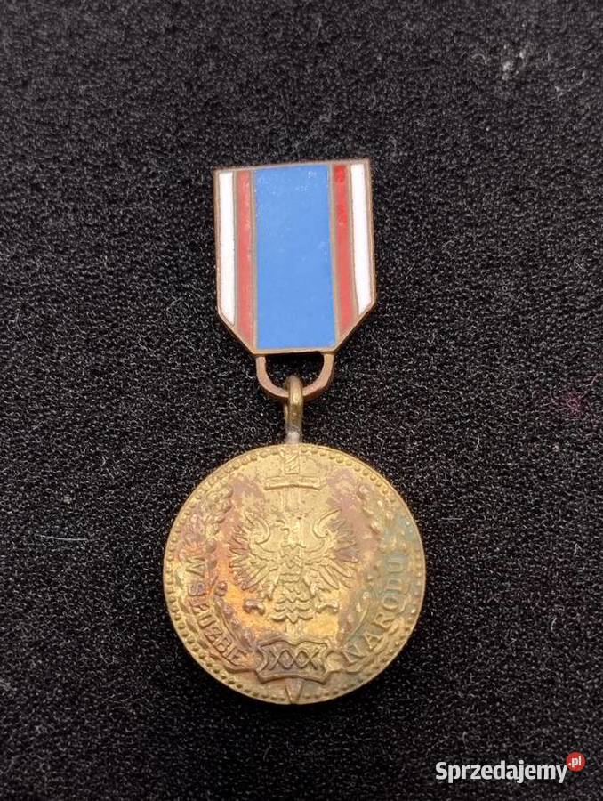 Medal MO XXX lat służby miniaturka Poznań