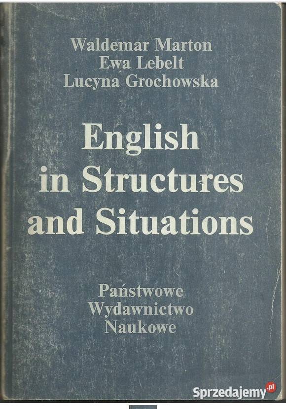 English in Structures and Situations Łódź