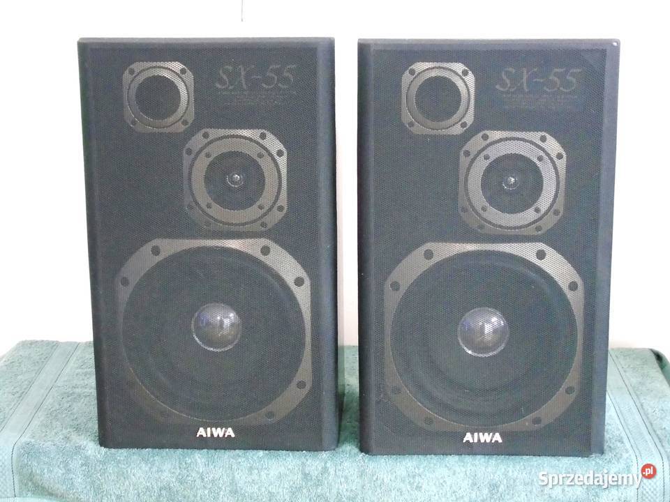Świetne kolumny stereo Aiwa SX55 ładne DOSTAWA Jasło sprzedam