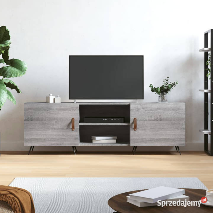 Szafka pod telewizor szary dąb sonoma 150x30x50 Warszawa