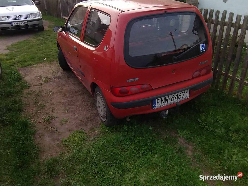 Sprzedam samochód fiat Seicento 1108cm3 Motoryzacja lubuskie Siedlisko
