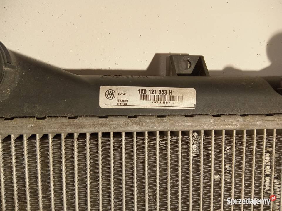 CHŁODNICA WODY 19 TDI VW PASAT B6 GOLF JETTA Nowy Tomyśl