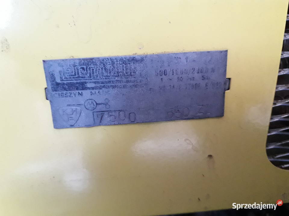 Termowentylator metalowy farelka TERMIKA TYP 0W1 Warszawa