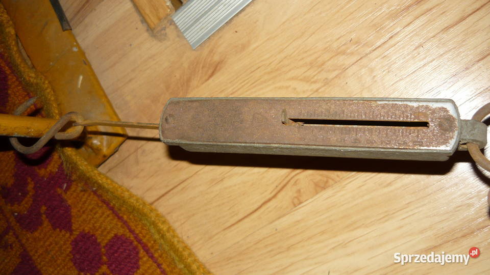 Waga sprężynowa hakowa domowa kuchenna stara Antyki, Sztuka, Kolekcje Sokółka