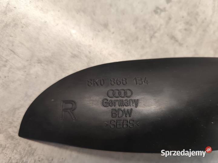 Gumowy wkład boczka drzwi prawy przód Audi A4 B8 Giżycko