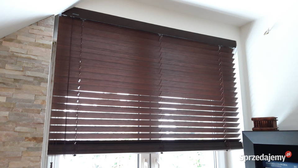 Żaluzje drewniane 50mm Turek