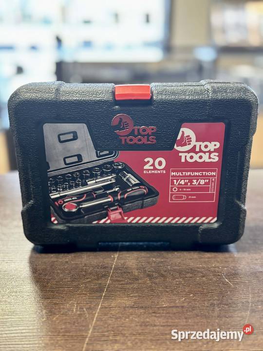 Zestaw kluczy nasadowych 14 38 20 38D520 Top Klucze Elbląg