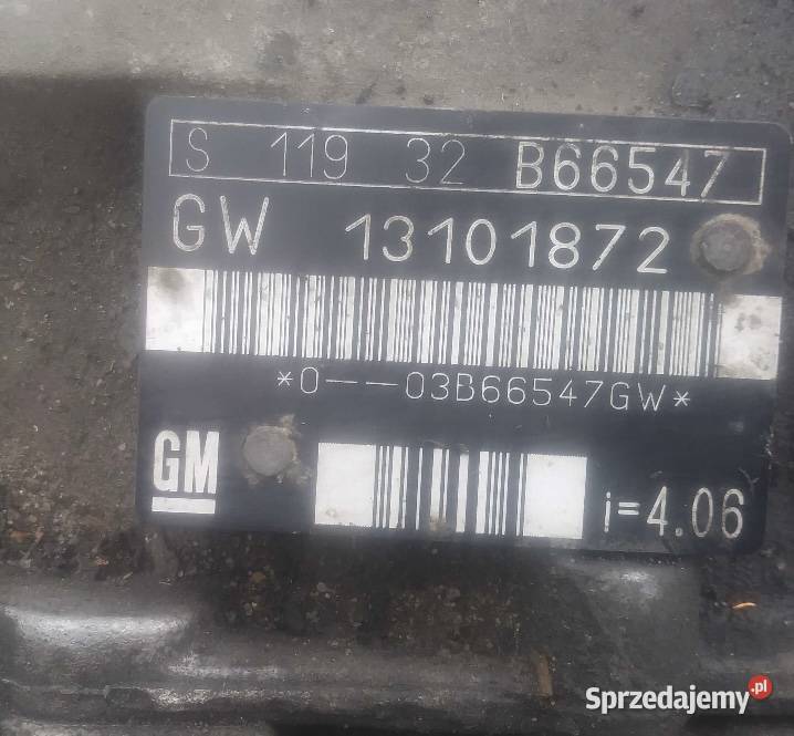 Opel Vectra C Signum 32 V6 Skrzynia biegow 5cio Motoryzacja