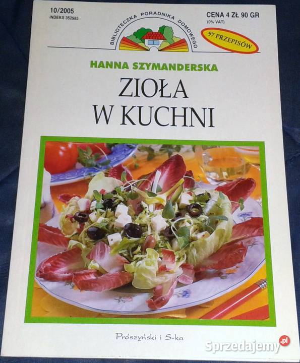 Zioła w kuchni 102005 Hanna Szymanderska Chełm