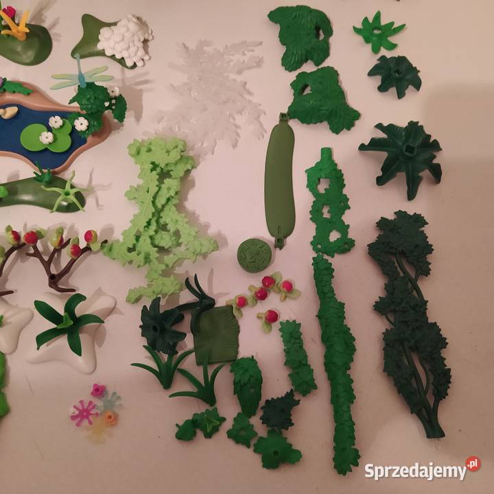 Playmobil części zielone 6 lat+ pomorskie Gdańsk