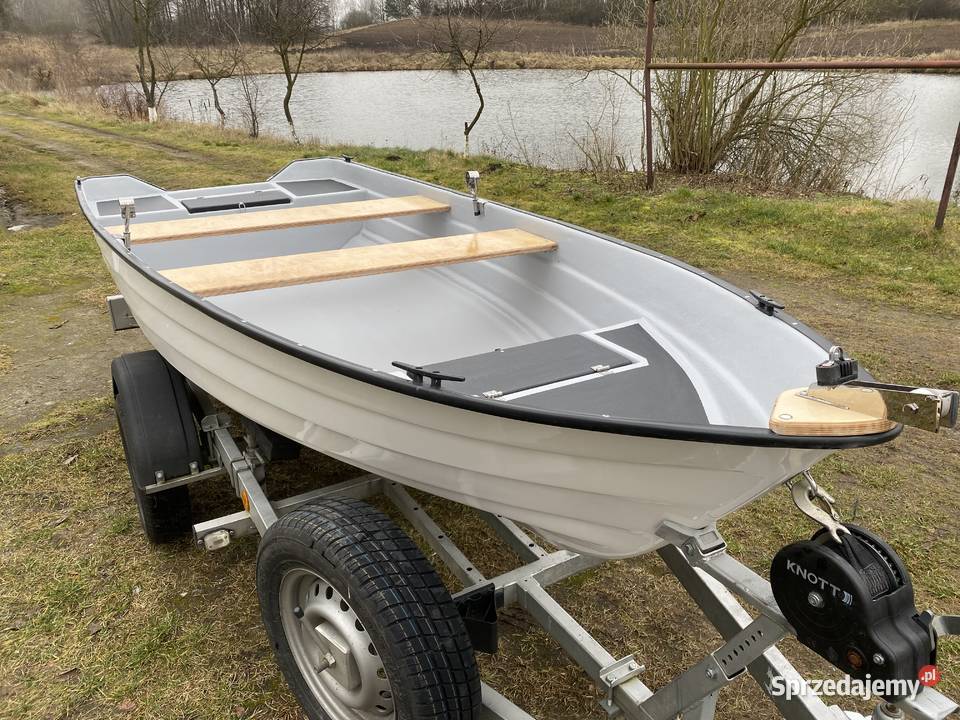 Łódź Łódka wędkarska wiosłowa Lobster 380