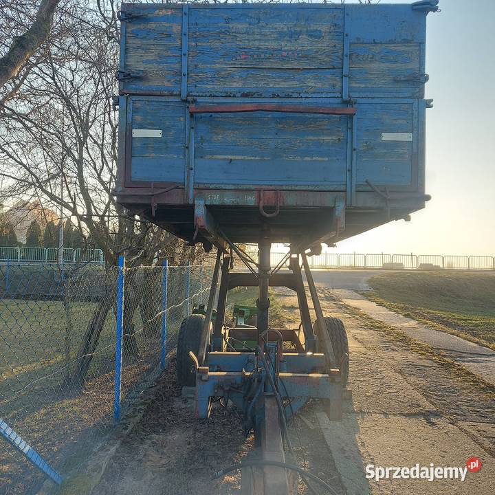 Przyczepa jednoosiowa wysokiego wywrotu Lubawa
