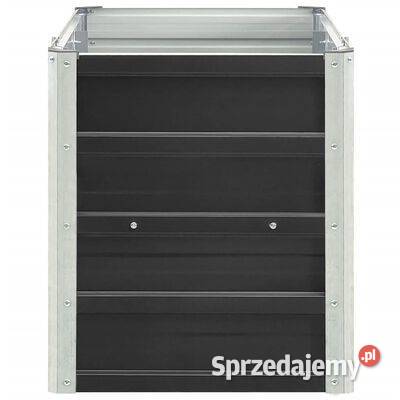 vidaXL Podwyższona donica z galwanizowanej stali Dom i Ogród mazowieckie