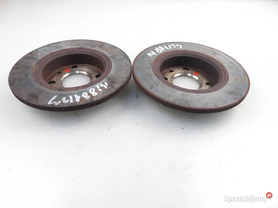 TARCZA HAMULCOWA PRZÓD FIAT PANDA II 12 B