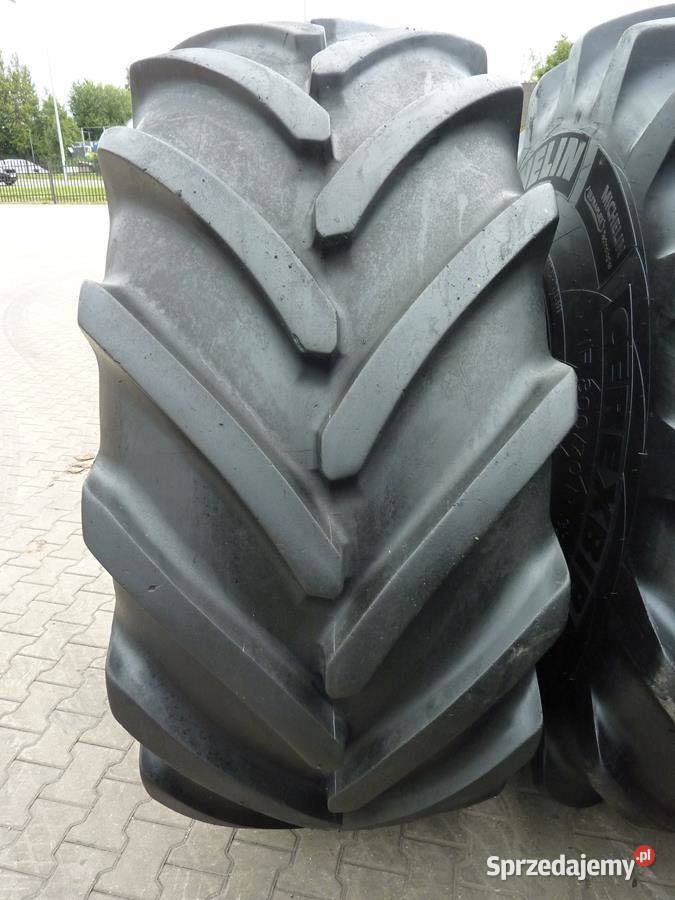 2x Opona używana rolnicza 80070R32 MICHELIN 5900 Zaścianki