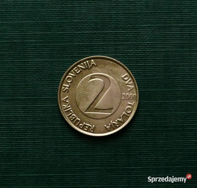 SŁOWENIA 2 tolary 2000r Numizmatyka Gliwice