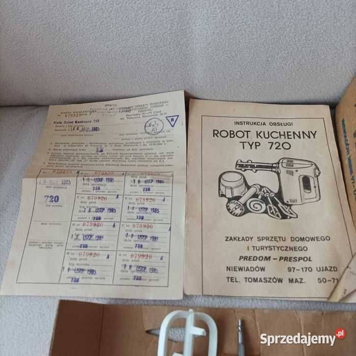 Robot kuchenny Predom Prespol Niewiadów typ 720 Stronie Śląskie