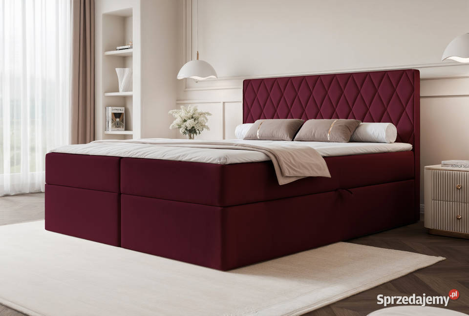 Łóżko kontynentalne Caro 2 różne kolory rozmiary